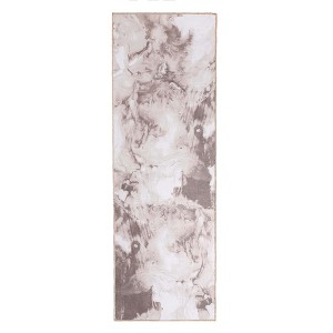 Modern Abstract Marble Indoor Area Rug or Runner by Blue Nile Mills - 1 of 4