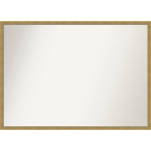 Amanti Art Incline Non-Beveled Wood Framed Bathroom Vanity Wall Mirror - 1 of 4