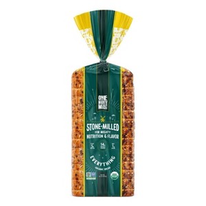 One Mighty Mill Whole Wheat Everything Mighty Bread - 24.5oz - 1 of 4
