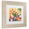 Trademark Fine Art - Shriya Bhattacharya  Summer Lunch Matted Framed Art - 3 of 4