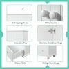 NicBex 62.7 Inch Tall Bathroom Storage Cabinet,Large Storage Cabinet with 3 Drawers and 2 Doors - 4 of 4