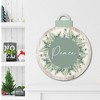 Christmas Greens Peace Hanging Ornament Artboard - 2 of 2