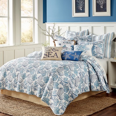 Blue Bay Quilt And Pillow Sham Set - Levtex Home : Target