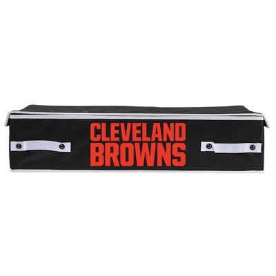 NFL Franklin Sports Cleveland Browns Under The Bed Storage Bins - Large