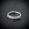 Jewelry Avalanche Solid 20G 14K Gold Moissanite Nose Hoop Ring, 11-stone Nose Ring - 2 of 4