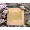 Paper Junkie 50-Pack Brown Kraft Paper Blank Postcards, Postage Saver, Note Card for Wedding, Baby Shower, Business & More, 4x6" - 3 of 4