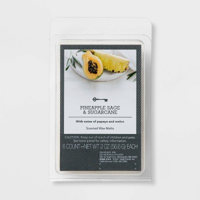 6pc Pineapple Sage and Sugarcane Melts - Threshold™