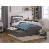 AFI Furnishings Warren Platform Bed T with Footboard & Drawers AG - 2 of 4