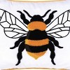 C&F Home 14" x 18" Spring Summer Bumble Bee Tufted Accent Throw Pillow - 3 of 4