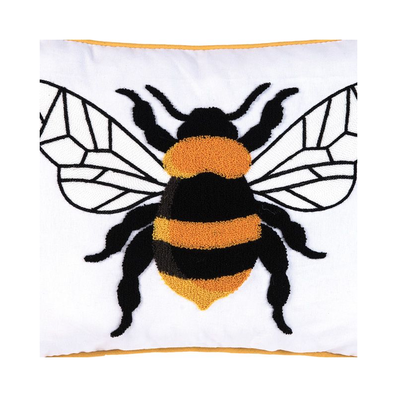 C&F Home 14" x 18" Bumble Bee Spring Decorative Throw Pillow, 3 of 6