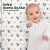 KeaBabies 2pk Soothe Fitted Crib Sheets Neutral, Organic Baby Crib Sheets, Fits Standard Nursery Baby Mattress - 4 of 4
