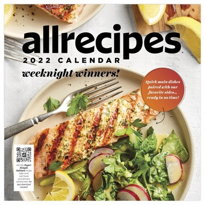 2022 Wall Calendar All Recipes Weeknight Winners - The Time Factory