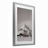 Stupell Industries Icy Mountain Peak Iceland Framed Print Under Glass Art - 2 of 4