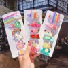 MyKids-Usa Sweet Girls Candy Color Cartoon Pattern BB Clips One-word Hair Clips 1 BaG - 4 of 4