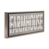 Stupell Industries Farmhouse Rustic Planked Design, 25" x 11" - 3 of 4