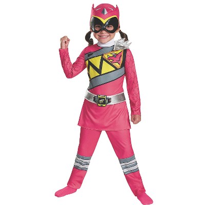 Girls' Pink Ranger Dino Charge Classic Costume - 4-6 - Pink : Target