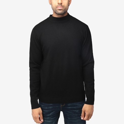 X Ray Men s Soft Slim Fit Turtleneck Mock Neck Pullover Sweaters For Men big Tall Available In Black Size 6x Large Target