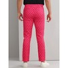 Lars Amadeus Men's Color Block Triangle Plaid Printed Dress Pants - 3 of 4