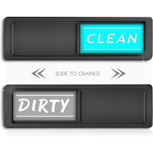 Dishwasher Magnet Clean Dirty Sign Non-Scratching Strong Magnet - 1 of 4