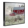 Stupell Industries Red Barn Floral Wagon Meadow, 16" x 20" - 3 of 4