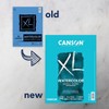 Canson XL Series Watercolor Pad, Heavyweight White Paper, Foldover Binding, 30 Sheets, 9x12 inch, Pack of 3 - 3 of 4