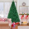 Eco-Friendly Artificial Christmas Tree with Full PVC Branches, Stable Metal Stand, Easy Setup Design for Indoor and Outdoor Holiday Décor - 3 of 4
