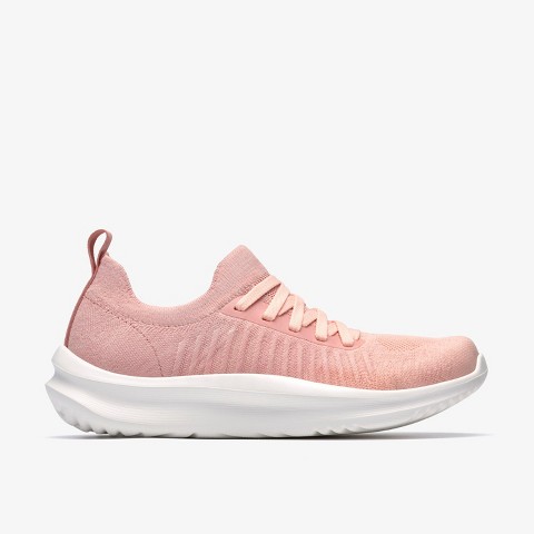 Обувь Clarks Cloudsteppers Womens Solevana Lace Dusty Pink Shoes 5 Medium