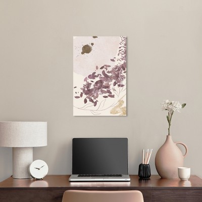 Golden Vineyards Boho Abstract Canvas Wall Art, 16" x 24", Gallery Wrapped