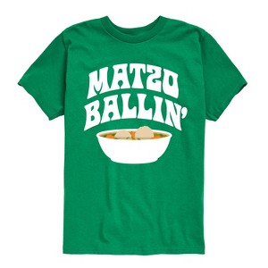 Boys' - Instant Message - Matzo Ballin Short Sleeve Graphic T-Shirt - 1 of 4