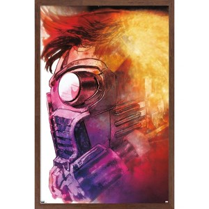 Trends International Marvel Comics Guardians of the Galaxy - Star-Lord Profile Framed Wall Poster Prints - 1 of 4