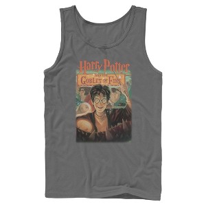 Mens Harry Potter and the Philosopher's Stone Goblet Of Fire Cover Tank Top - 1 of 4