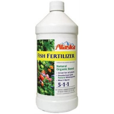 Lilly Miller Alaska Fish Emulsion 5-1-1 Fertilizer, 1-Quart