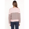 Eleanora Striped Knit Pullover Sweater - 3 of 4