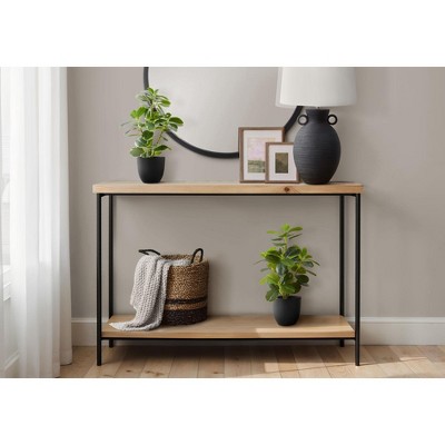 NicBex Artificial Plant 2PC, Fake Plants in Black Pots, Tabletop Faux Plants Indoor for Living Room/Office/Windowsill Decor