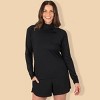 Lands' End Women's Long Sleeve Rash Guard - 3 of 4