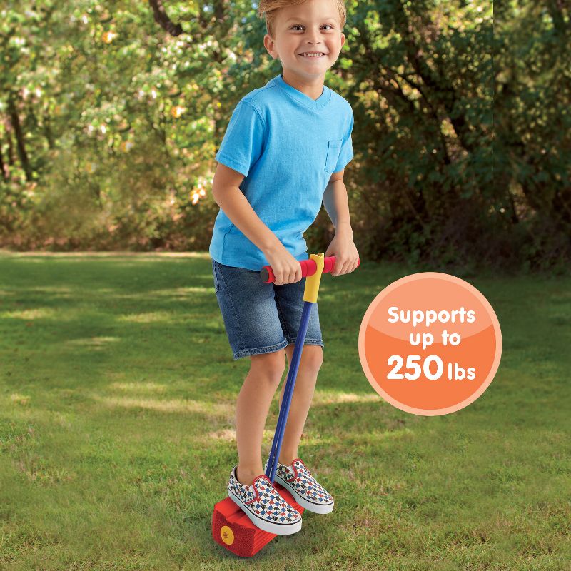 Kidoozie Foam Pogo Jumper for Indoor & Outdoor Play, Encourages an Active Lifestyle and Makes Squeaky Sounds, 250 Pound Capacity - Ages 4+, 5 of 7