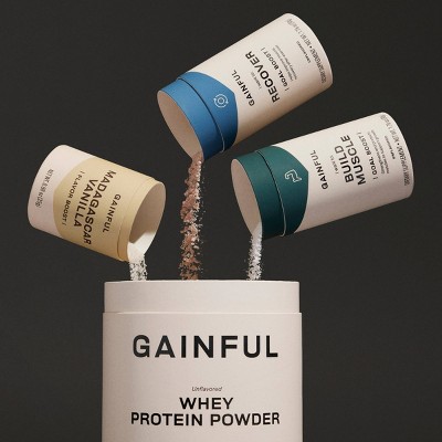 Gainful Whey Protein Powder - Unflavored - 8.8oz_4