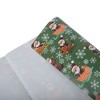 Unique Bargains Gift Wrap Paper Christmas Glossy Coated Paper 27.56"x19.69" 5 Pcs - 4 of 4