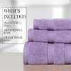 Home Weavers Elegance Essentials 550GSM 100% Cotton Zero Twist Super Absorbent Bath Towel Set - 2 of 4