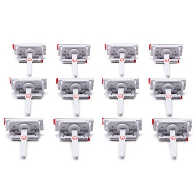 Safety 1st Adhesive Cabinet Latch For Childproofing - 12pk