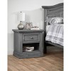 Oxford Baby Glenbrook 1-Drawer Nightstand - Graphite Gray - 3 of 4
