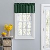 Ellis Stacey 3"Rod Pocket High Quality Fabric Solid Color Window Lined Filler Valance 42"x13" Harvest - 2 of 4