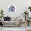 Stupell Industries Bold Rainbow Shih Tzu Dog Portrait Framed Giclee Art - 2 of 4