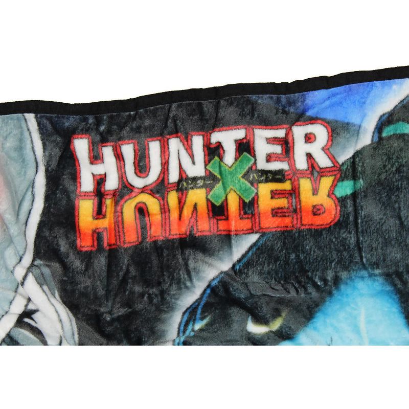 Hunter X Hunter Anime Meruem With Gungi Pieces Soft Plush Fleece Throw Blanket Multicoloured, 2 of 5