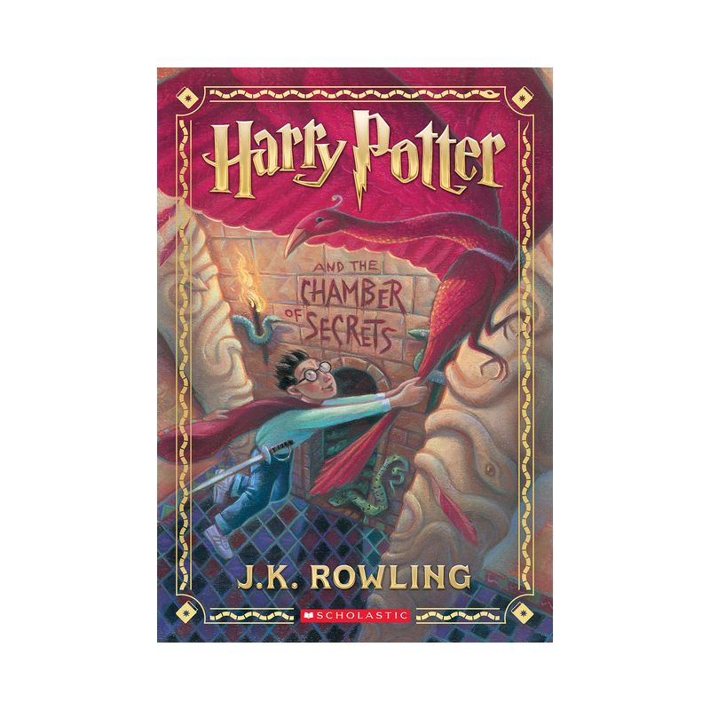 Harry Potter and the Chamber of Secrets (Harry Potter, Book 2) - by  J K Rowling (Paperback), 1 of 2