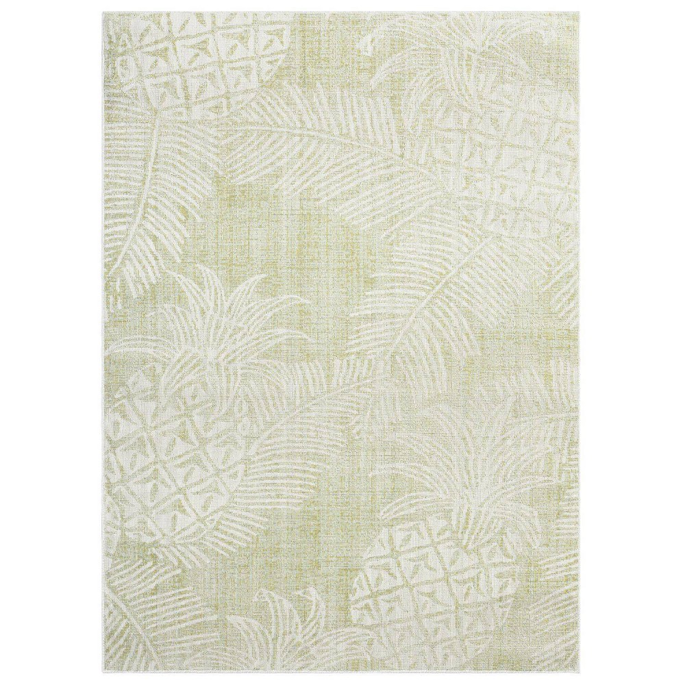 Photos - Area Rug Tommy Bahama 7'10" x 10'2" Malibu Pineapple Indoor/Outdoor Rug Green/Ivory - Tommy Baha 