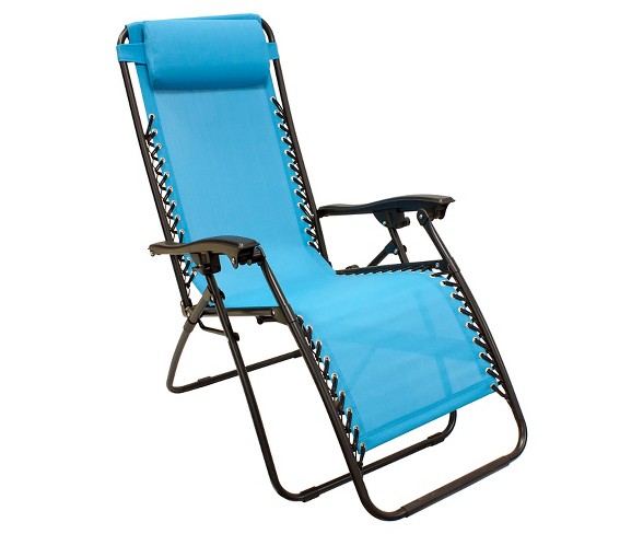 Zero Gravity Lounge Chair - Blue - Captiva Design