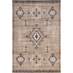 Nuloom Shenai SplashGuard Machine Washable Area Rug - 1 of 4