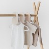 3 Sprouts Baby Velvet Hanger & Closet Divider Set - Cream & Neutral - 2 of 4