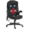 Sapphtopaz Massage Office Chair with Vibration Points, Adjustable Tilt Computer Chair with Armrest, Swivel Desk Chair for Office - 4 of 4